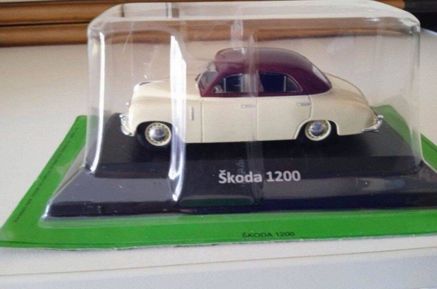 Skoda 1200 kisauto modell 1/43 Elad