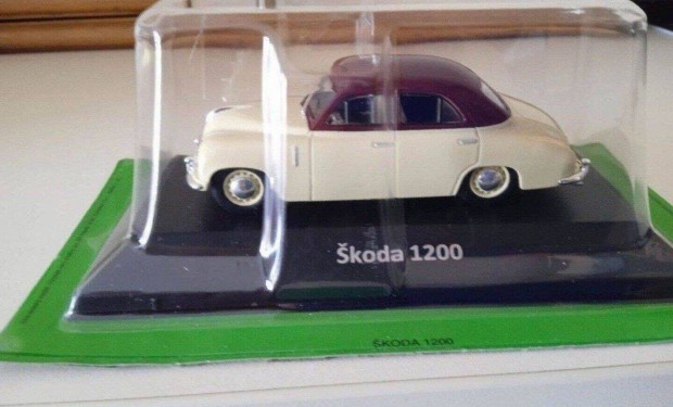 Skoda 1200 kisauto modell 1/43 Elad