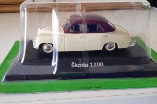 Skoda 1200 kisauto modell 1/43 Elad