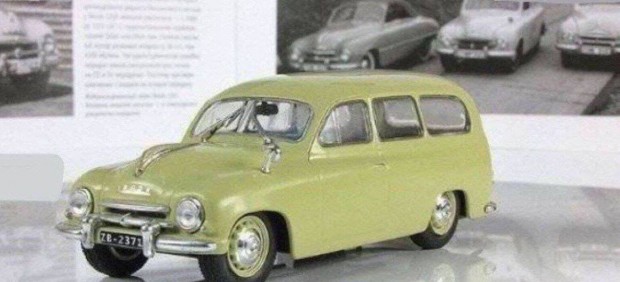 Skoda 1201 kisauto modell 1/43 Elad