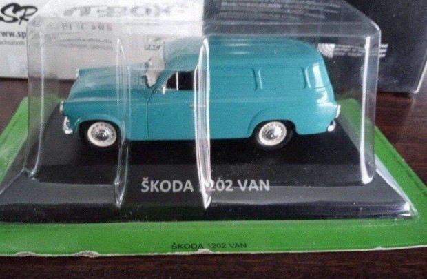 Skoda 1202 Van kisauto modell 1/43 Elad