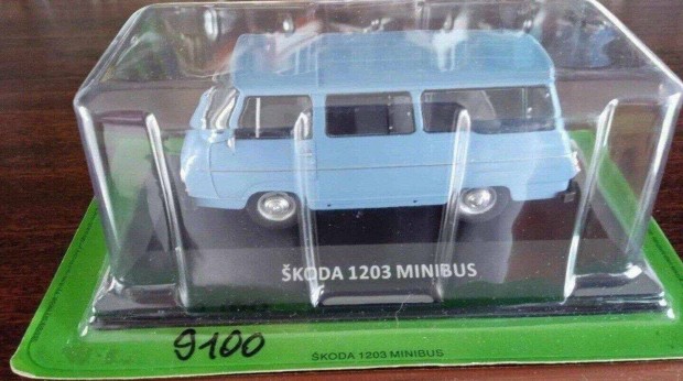 Skoda 1203 minibus kisauto modell 1/43 Elad