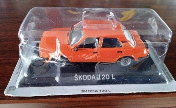 Skoda 120L (cseh sorbol) kisauto modell 1/43 Elad