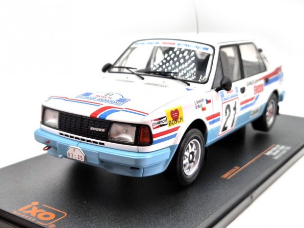 Skoda 130 LR #21 (1986) - Rally Acropolis - Ixo - 1:18