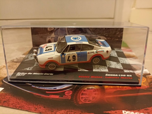 Skoda 130 RS Rallye 1:43 modell