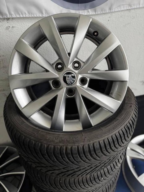 Skoda 16 Alcatras alufelni felni garnitra Octavia Superb vw 