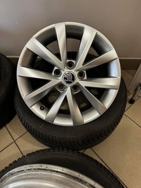 Skoda 16" Alcatras alufelni felni Octavia Superb vw 