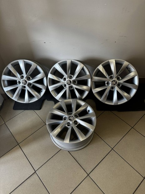 Skoda 16" Alcatras alufelni felni Octavia Superb vw 