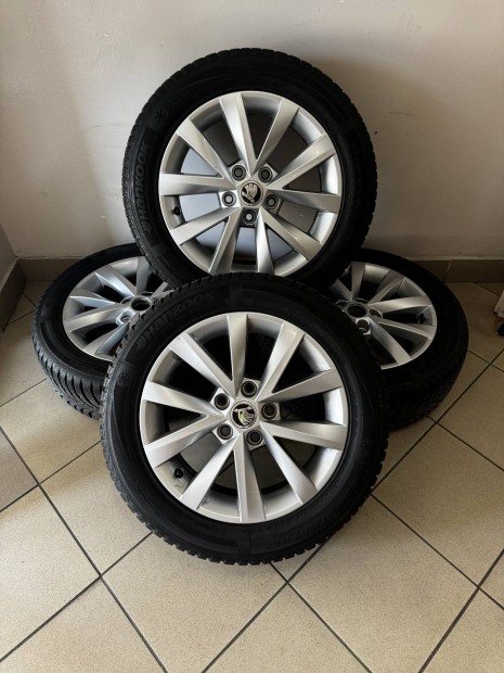 Skoda 16" Alcatras alufelni felni Octavia Superb vw 