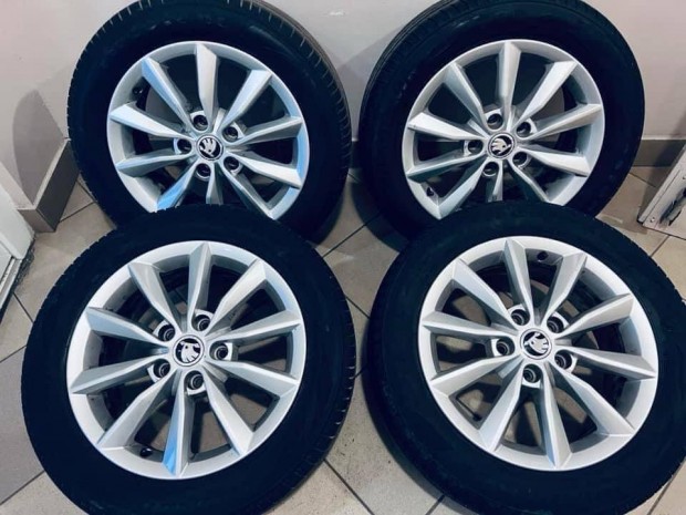 Skoda 16" Minoris alufelni felni Tli szett Octavia Superb vw 