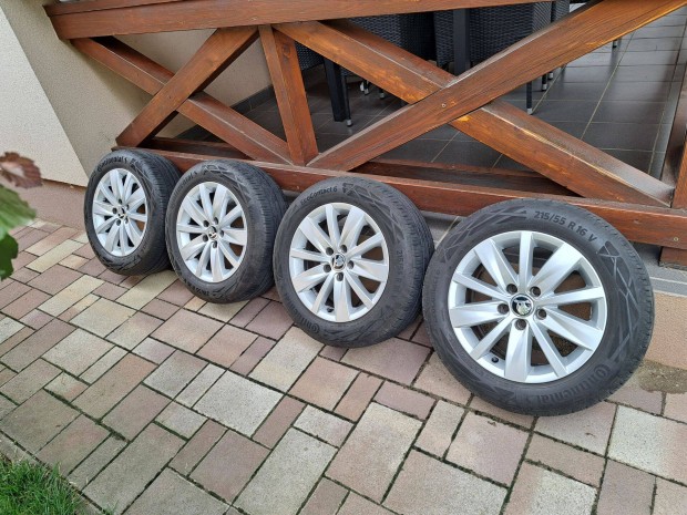 Skoda 16-os alufelni garnitúra