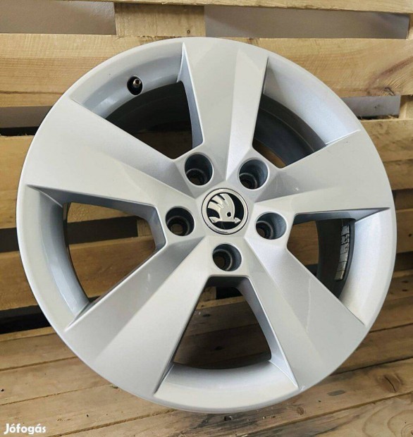 Skoda 16os gyári alufelni 5x112 Octavia Yeti Kodiaq karoq Superb