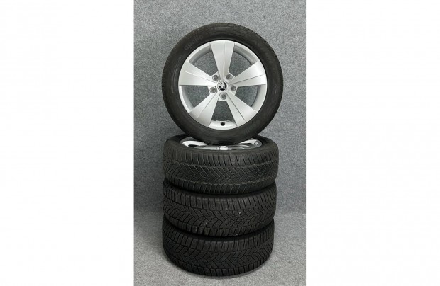 Skoda 17" 5x112 alufelni felni 215/55r17 tli gumi superb 2020