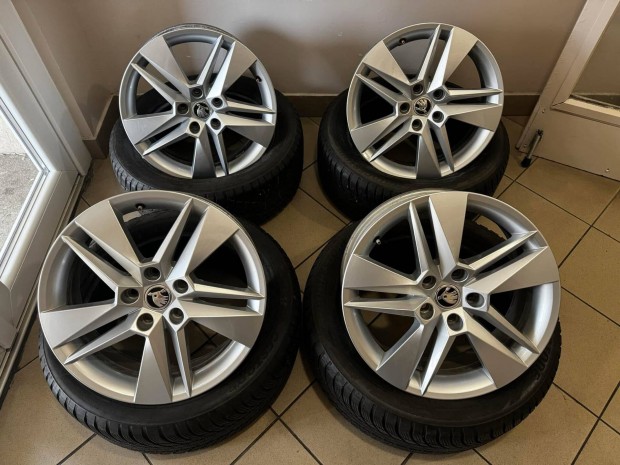 Skoda 17" Markab alufelni felni Tli szett Superb Octavia vw 