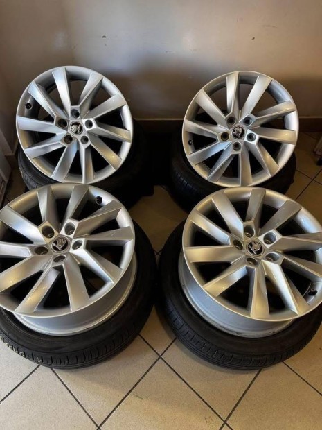 Skoda 17" Stratos alufelni felni Octavia Superb vw