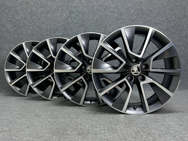 Skoda 18" 5x112 alufelni felni braga karoq kodiaq octavia superb