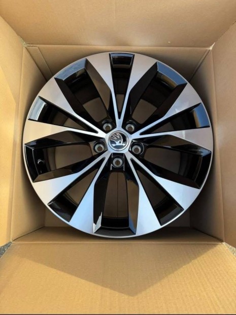Skoda 18" Cassiopeia új Dobozos alufelni felni Superb Octavia vw