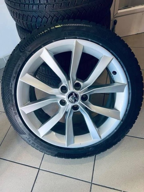 Skoda 18" Modus alufelni felni garnitúra Superb Octavia vw