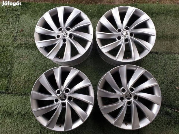 Skoda 18"-os gyri alufelnik, jutnyos ron elad!