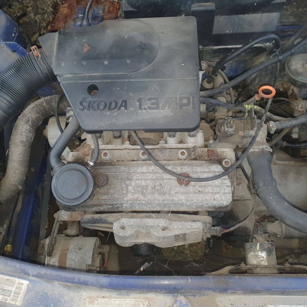 Skoda 1.3 mpi motor vlt 1300 ccm nindt genertor