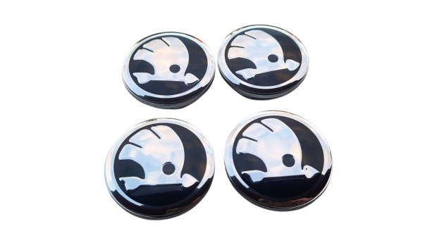 Skoda 66mm felni d�szkupak k�z�p felnikupak ker�kagy kupak