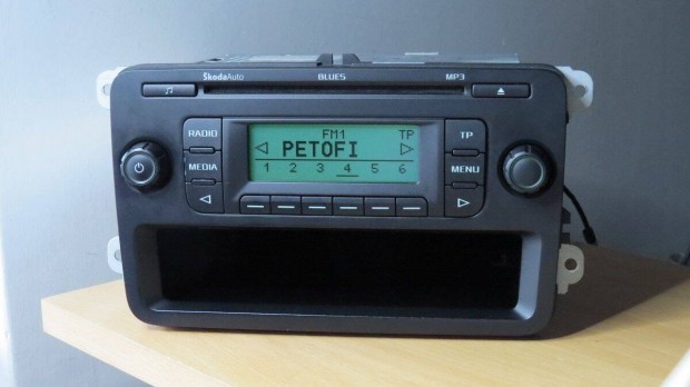 Skoda Blues gy�ri cd mp3 r�di� Roomster fejegys�g