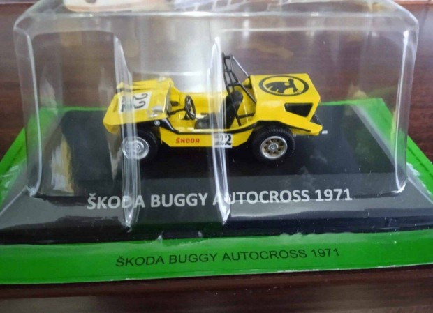 Skoda Buggy Autocross 1971 kisauto modell 1/43 Elad