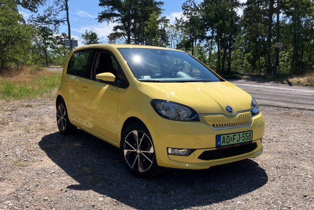 Skoda Citigo elektromos, 300km egy feltöltéssel