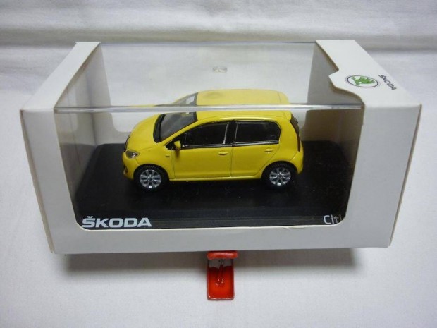 Skoda Citigo kisaut 1:43, makett, modell