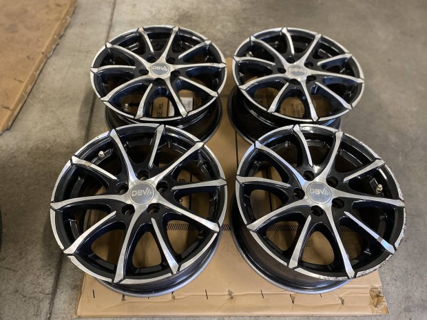 Skoda Fabia 15"-os DBV alufelni szett 6.5x15" ET38 5*100