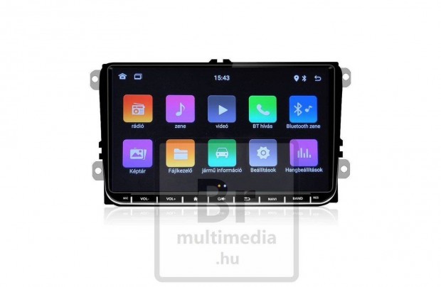 Skoda Fabia 2Din Android Rdi Multimdia Navigci Hifi Carplay GPS