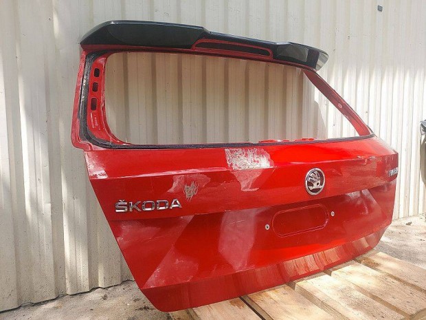 Skoda Fabia 3 III csomagtér ajtó Montecarlo spoiler