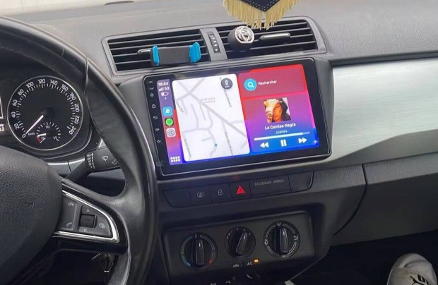 Skoda Fabia Android Kijelz Rdi Multimdia 2Din Navigci Carplay