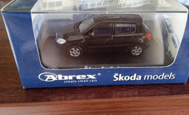 Skoda Fabia II "Abrex" kisauto modell 1/43 Elad