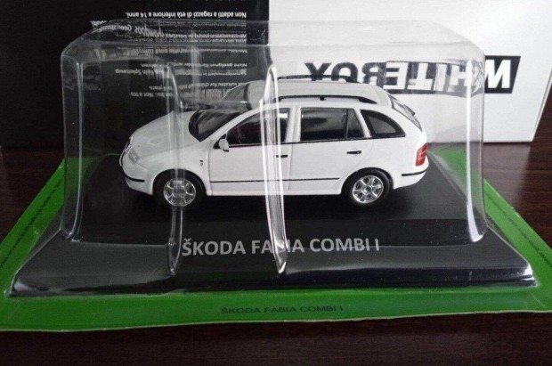 Skoda Fabia I combi kisauto modell 1/43 Elad