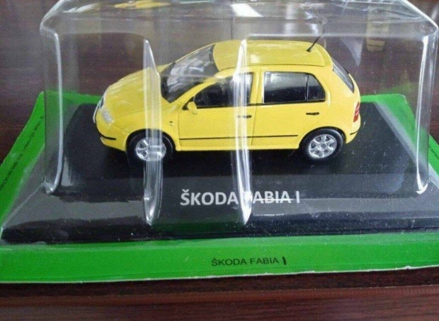 Skoda Fabia I kisauto modell 1/43 Elad