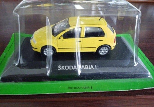 Skoda Fabia I kisauto modell 1/43 Elad
