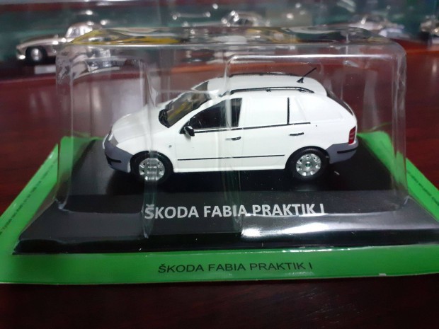 Skoda Fabia Praktik I kisauto modell 1/43 Elad