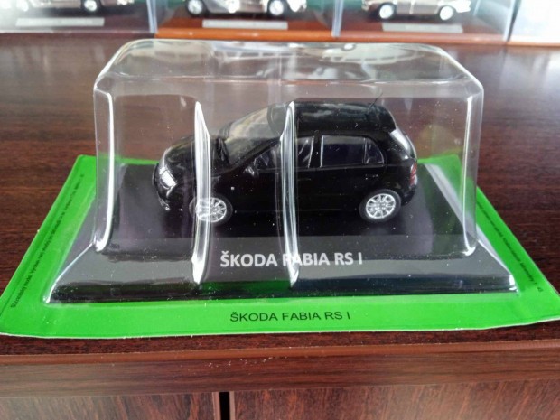 Skoda Fabia RS I kisauto modell 1/43 Elad