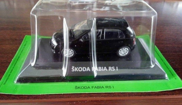 Skoda Fabia RS I kisauto modell 1/43 Elad