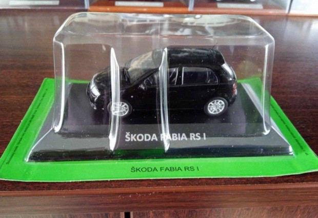 Skoda Fabia RS I kisauto modell 1/43 Elad