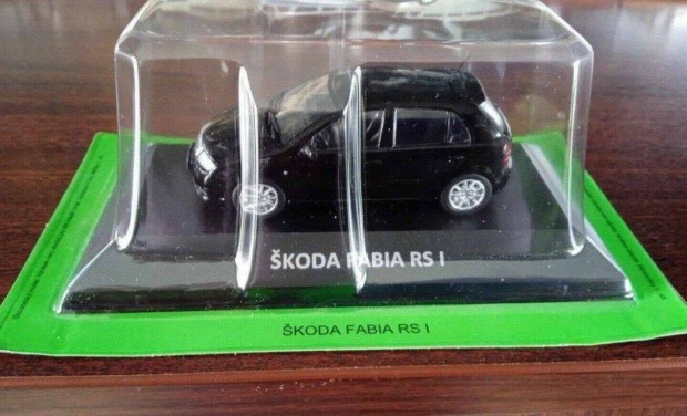 Skoda Fabia RS I kisauto modell 1/43 Elad