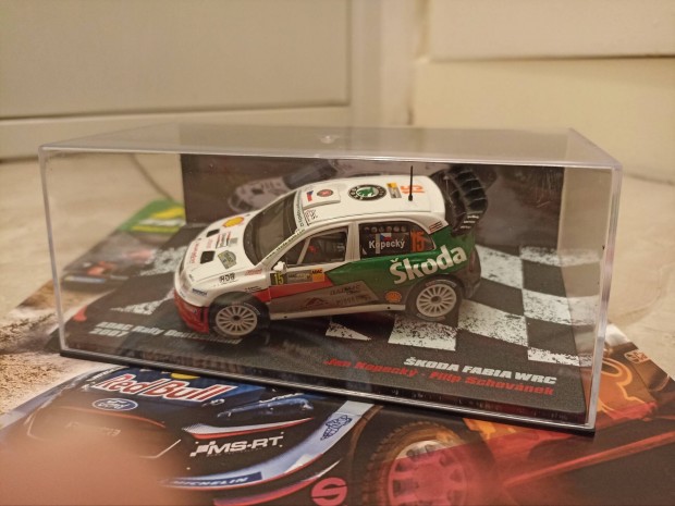 Skoda Fabia WRC 1:43 modell Rallye