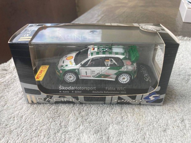 Skoda Fabia WRC rali kisaut, modell, makett