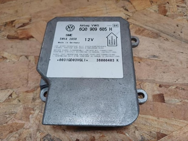 Skoda Fabia (1999-2007) Légzsák Vezérlő Elektronika