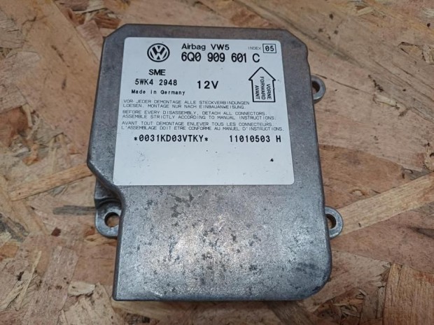 Skoda Fabia (1999-2007) Légzsák Vezérlő Elektronika