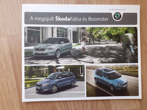 Skoda Fabia s Roomster prospektus - magyar nyelv