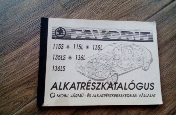 Skoda Favorit alkatrszkatalgus