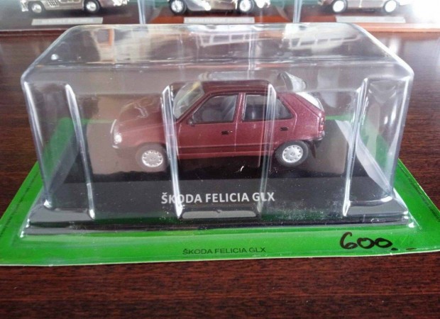 Skoda Felicia GLX kisauto modell 1/43 Elad