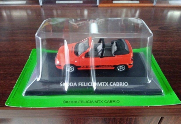 Skoda Felicia MTX cabrio kisauto modell 1/43 Elad